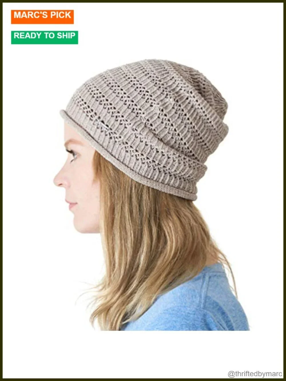 Linen Summer Beanie for Men & Women - Sweat Wicking Knit Hat